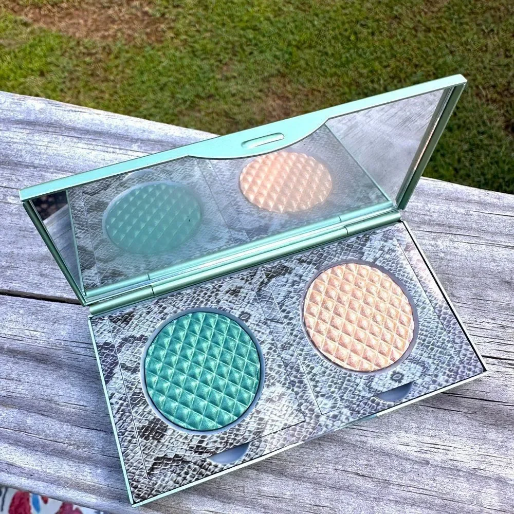 Mally Effortless Airbrush Eyeshadow Duo-Forest/Champagne with Brush (New…
